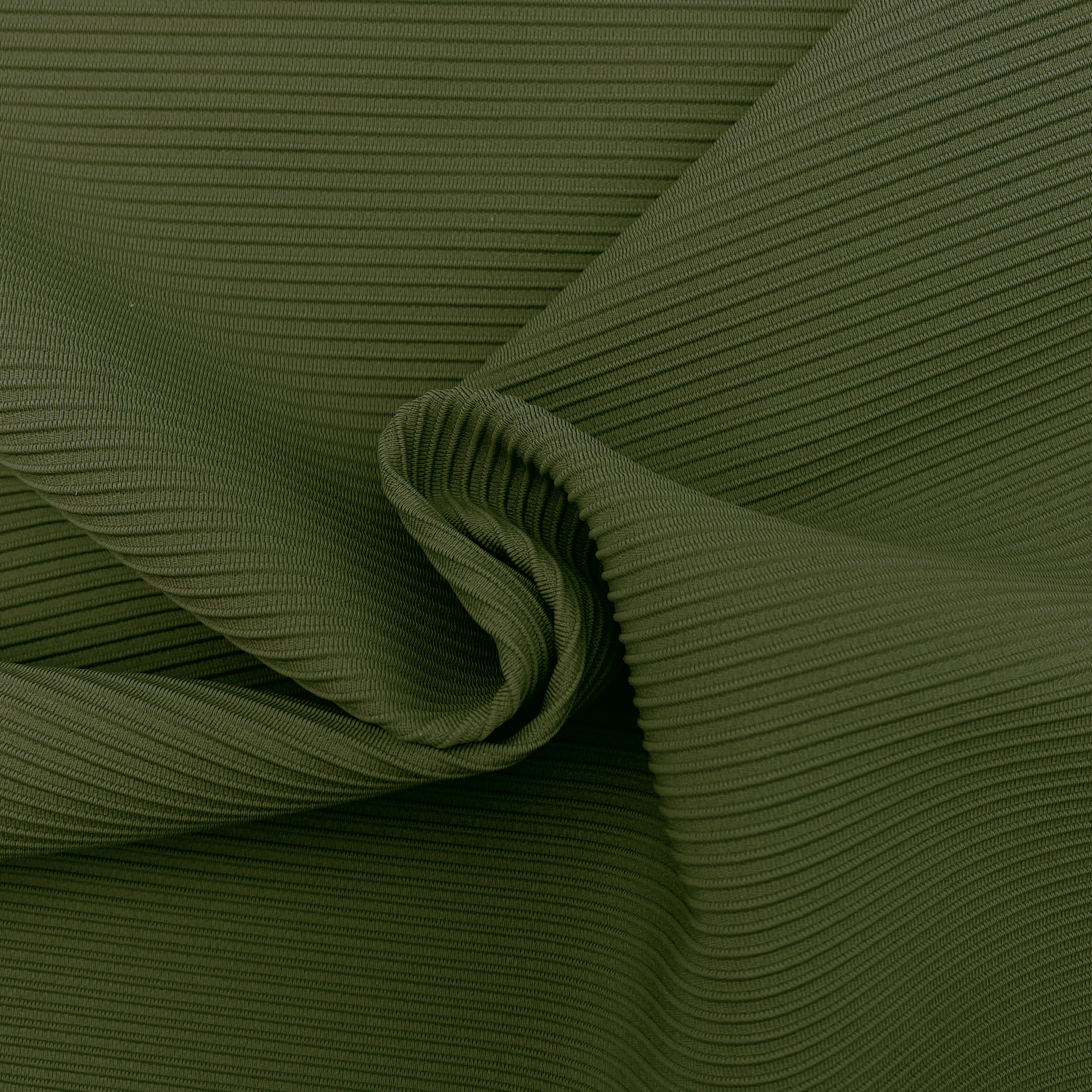 75% NYLON 25% SPANDEX 270GSM 150CM KAIN INTERLOCK OTTOMAN HIJAU KAKHI