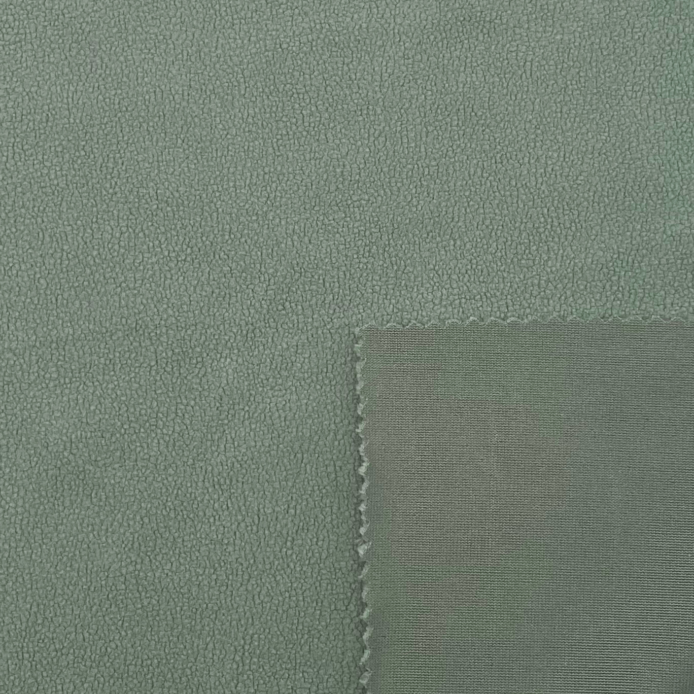 8% SPANDEX 92% POLYESTER 335GSM 178CM KAIN BULU HIJAU MINT