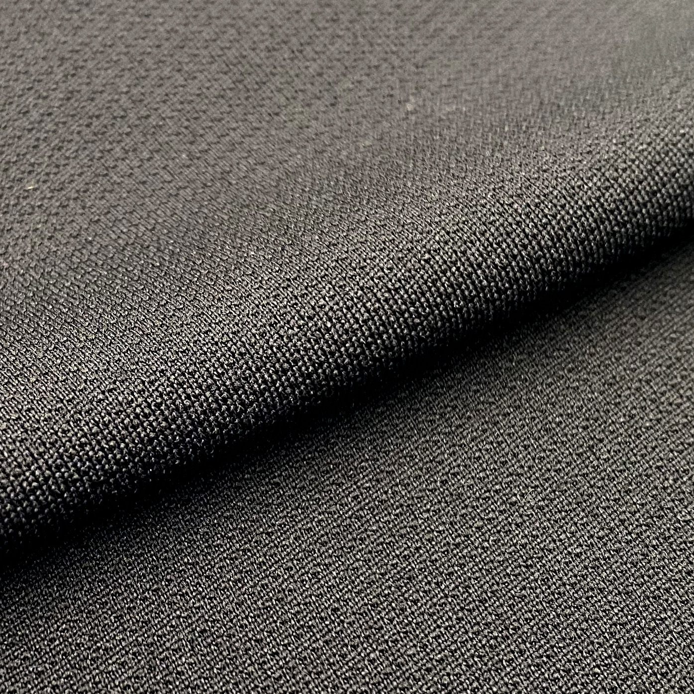 100% POLYESTER BERAT 100 GSM LEBAR 155CM KAIN CEPAT KERING HITAM