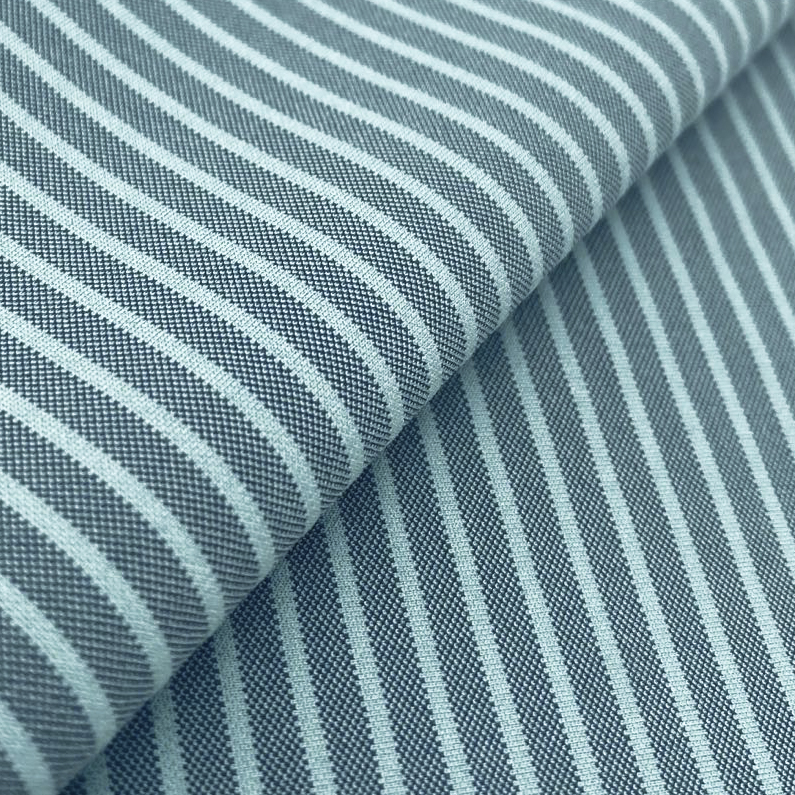 BLUE AND WHITE STRIPE QUICK DRY FABRIC HT1559
